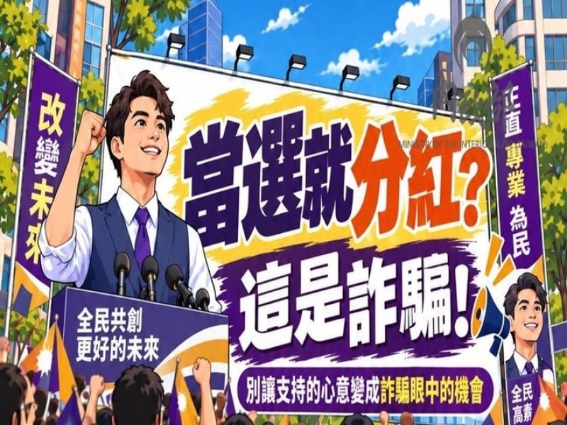 投資候選人廣告 當選就分紅？高雄車廠老闆104萬元泡湯